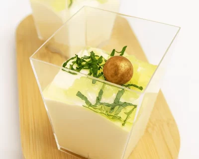 Citroenbavarois – 10 stuks