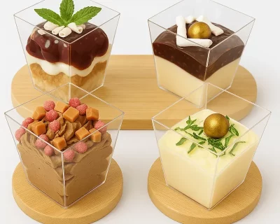 Dessert amuse box ‘Delizia’ – 24 stuks