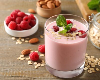 Pak Optimel drinkyoghurt framboos