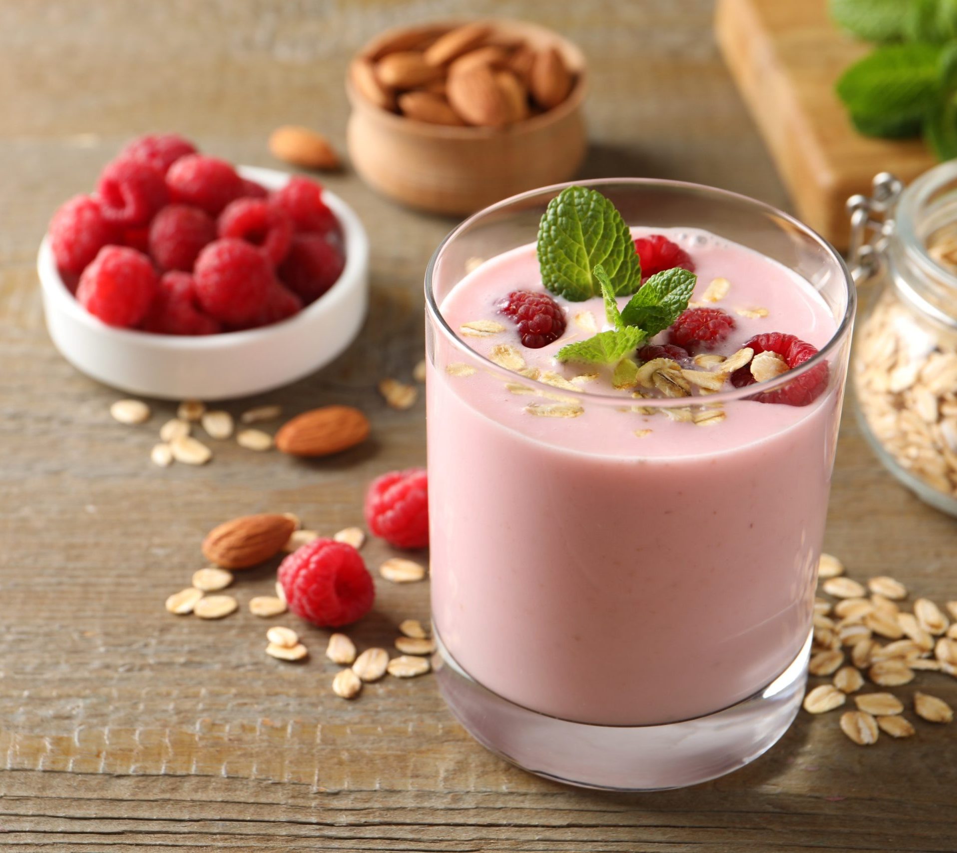 Pak Optimel drinkyoghurt framboos