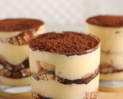 Tiramisu met Amaretto – 10 stuks