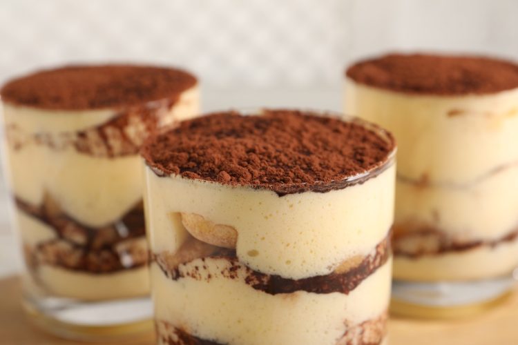 Tiramisu met Amaretto - 10 stuks