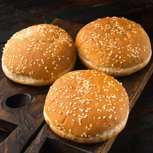 American Hamburger broodjes - 5 stukjs